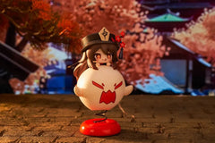 Genshin Impact PVC Statue Hu Tao Chibi Chara Yurayura Stand Ver. (re-run) 10 cm - Smalltinytoystore