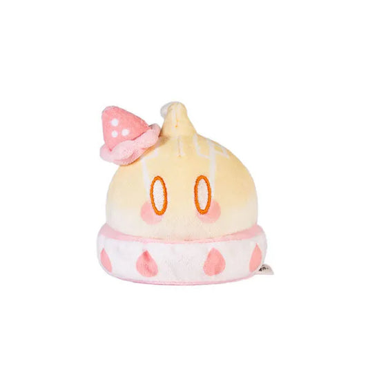 Genshin Impact Slime Sweets Party Series Plüschfigur Mutant Electro Slime Strawberry Cake Style 7cm - Smalltinytoystore