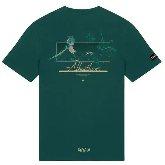 Genshin Impact T-Shirt Alhaitham Green Größe XL - Smalltinytoystore