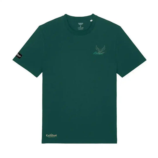 Genshin Impact T-Shirt Alhaitham Green - Smalltinytoystore