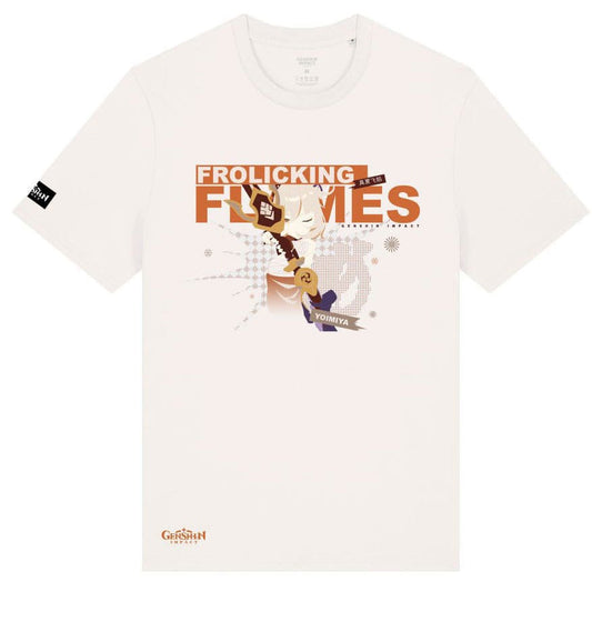 Genshin Impact T-Shirt Yoimiya Frolicking Flames Größe L - Smalltinytoystore