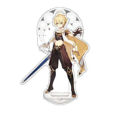 Genshin Impact Traveler Theme Series Character Acryl Figur Traveler Aether 14 cm - Smalltinytoystore