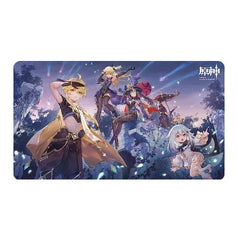 Genshin Impact Unreconciled Stars Mousepad Aether, Fischl, Mona, Paimon & Scaramouche 70 x 40 cm - Smalltinytoystore