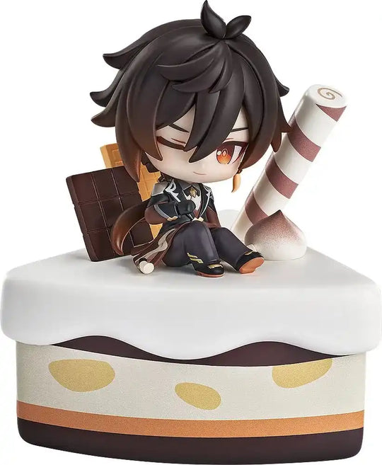 Genshin Impact Wondrous Travels Series Figur Zhongli Chibi 12 cm