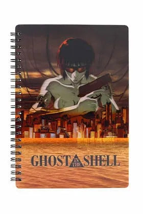 Ghost in the Shell Notizbuch mit 3D-Effekt City - Smalltinytoystore