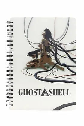Ghost in the Shell Notizbuch mit 3D-Effekt Poster - Smalltinytoystore