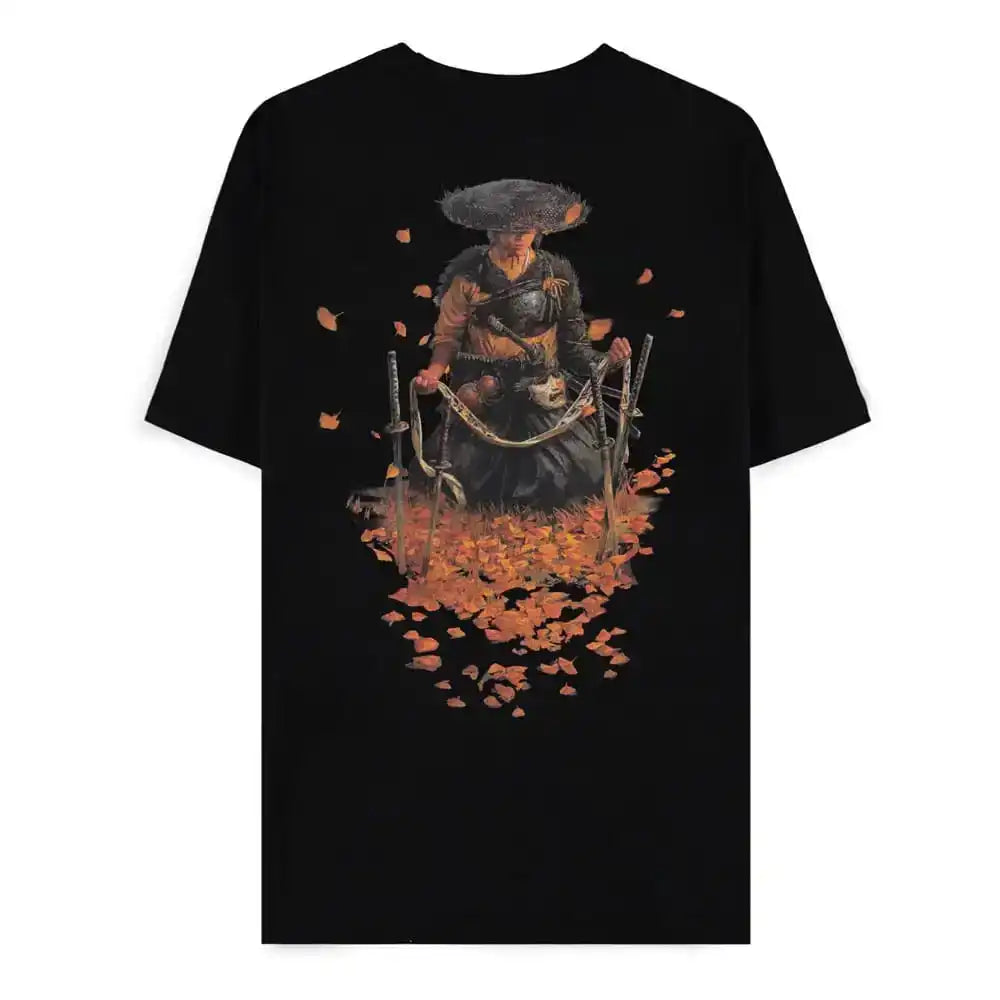 Ghost of Yotei T-Shirt Samurai Black Größe S - Smalltinytoystore