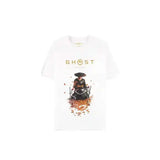 Ghost of Yotei T-Shirt Samurai White Größe L - Smalltinytoystore