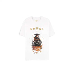 Ghost of Yotei T-Shirt Samurai White Größe S - Smalltinytoystore