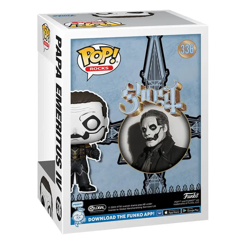 Ghost POP! Rocks Vinyl Figur Papa Emeritus IV 9 cm - Smalltinytoystore