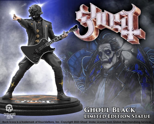 Ghost Rock Iconz Statue 1/9 Nameless Ghoul II (Black Guitar) 22 cm - Smalltinytoystore
