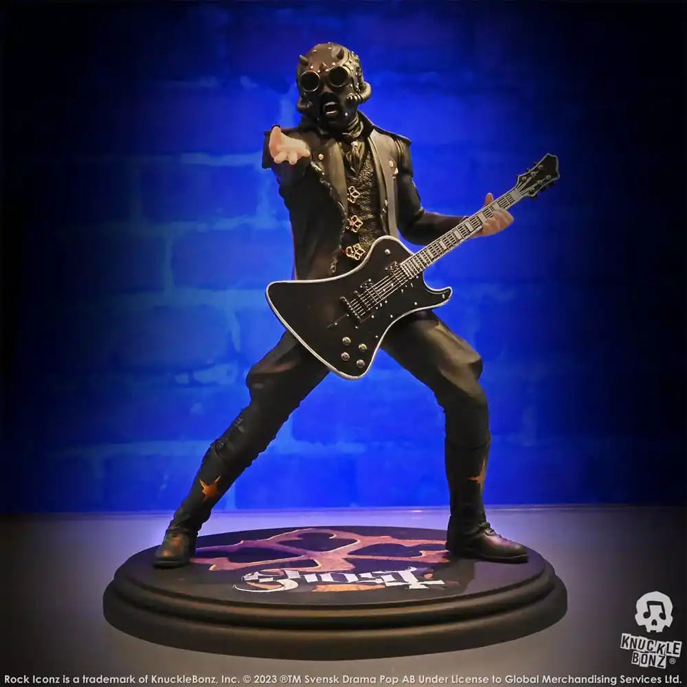 Ghost Rock Iconz Statue 1/9 Nameless Ghoul II (Black Guitar) 22 cm - Smalltinytoystore