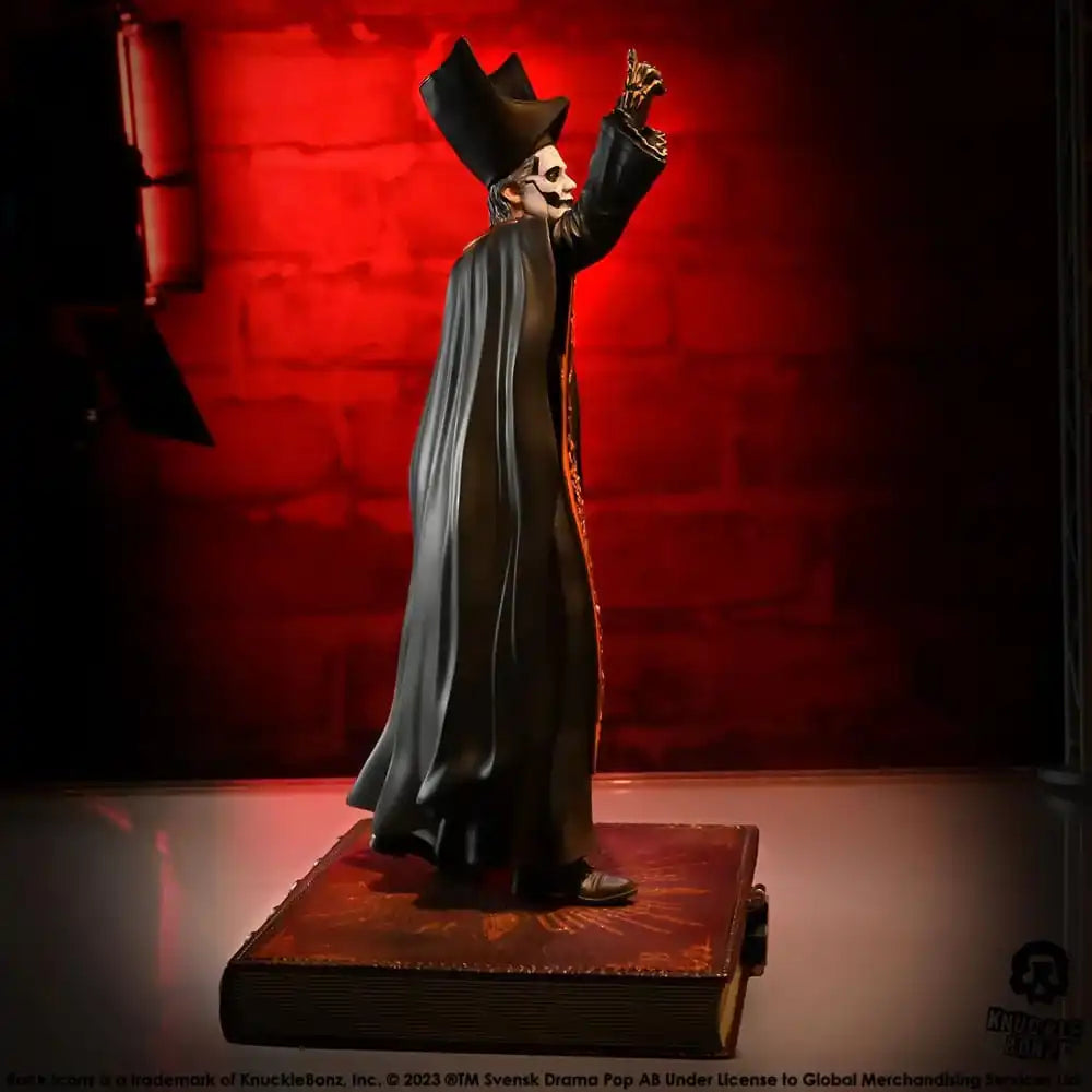 Ghost Rock Iconz Statue 1/9 Papa Emeritus IV (Black Robes) 22 cm - Smalltinytoystore