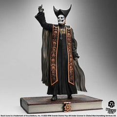 Ghost Rock Iconz Statue 1/9 Papa Emeritus IV (Black Robes) 22 cm - Smalltinytoystore