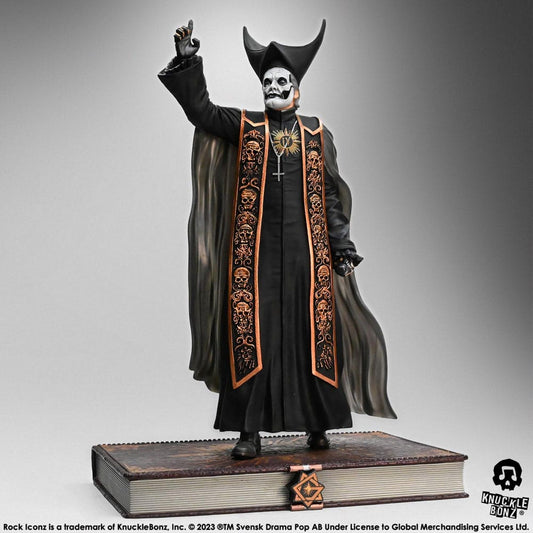 Ghost Rock Iconz Statue 1/9 Papa Emeritus IV (Black Robes) 22 cm - Smalltinytoystore