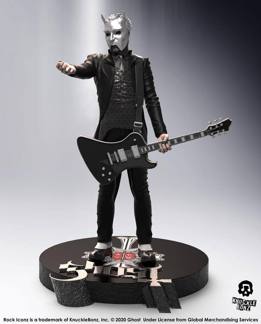 Ghost Rock Iconz Statue Nameless Ghoul (Black Guitar) Limited Edition 22 cm - Smalltinytoystore