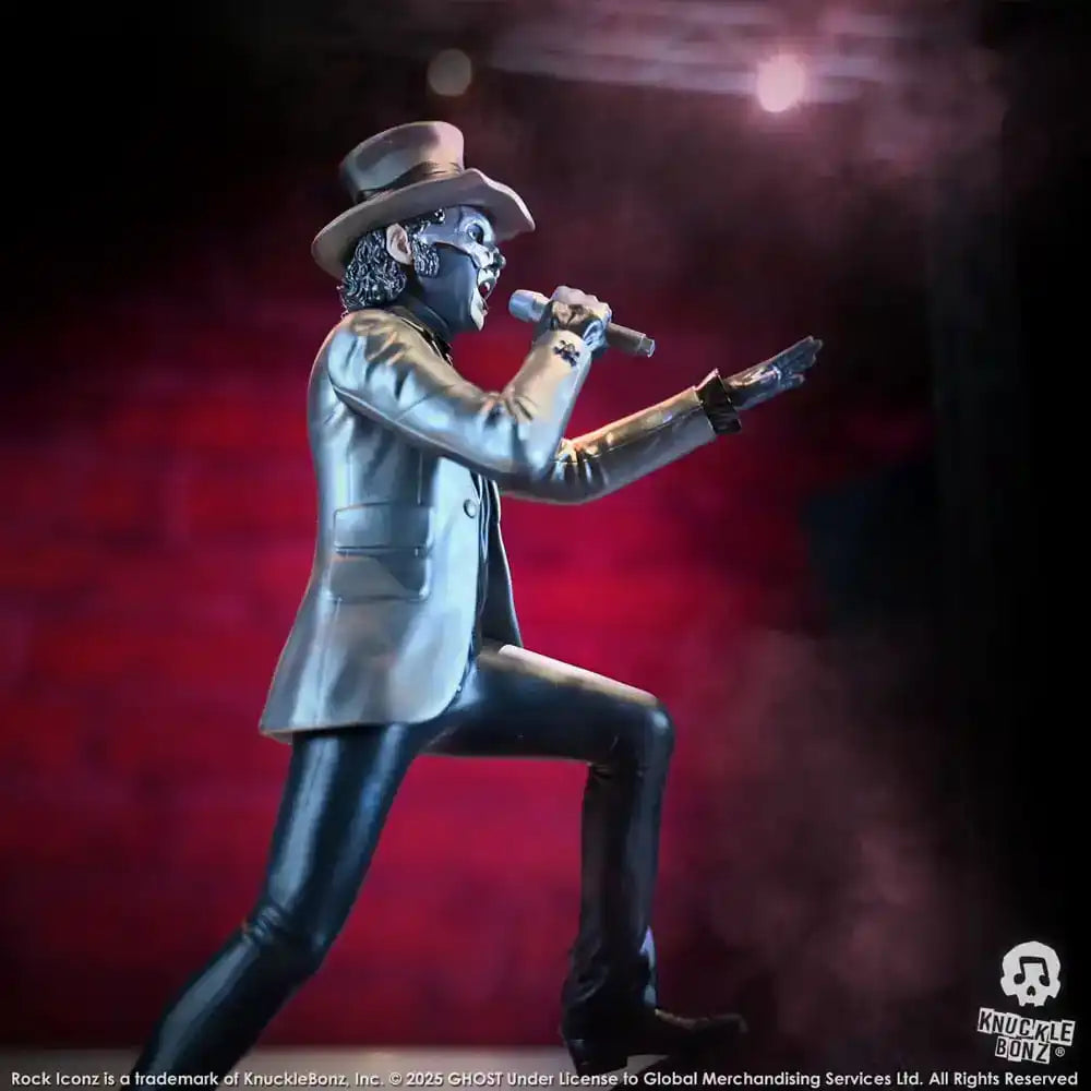 Ghost Rock Iconz Statue Papa V Perpetua Top Hat 22 cm