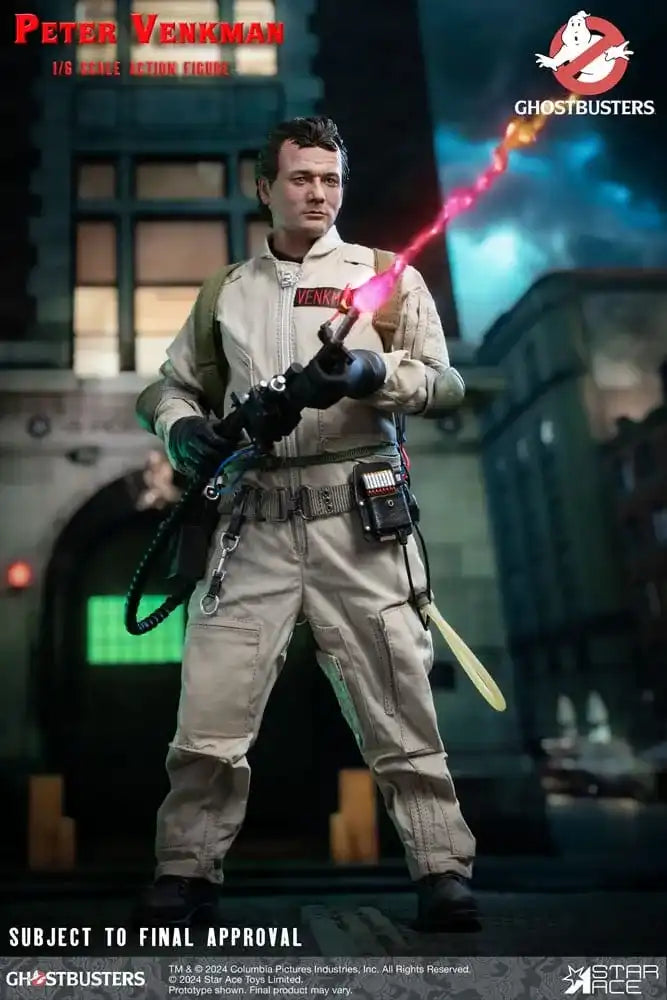 Ghostbusters (1984) Actionfigur 1/6 Peter Venkman 30 cm - Beschädigte Verpackung - Smalltinytoystore