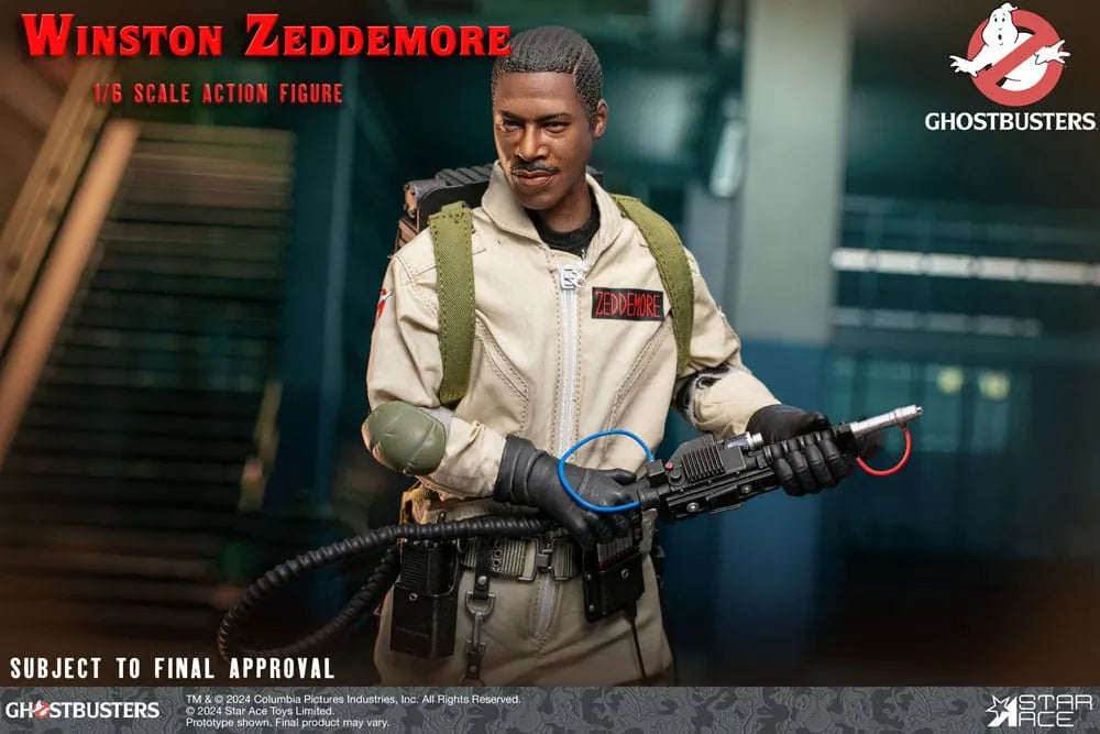 Ghostbusters (1984) Actionfigur 1/6 Winston Zeddemore 30 cm - Smalltinytoystore