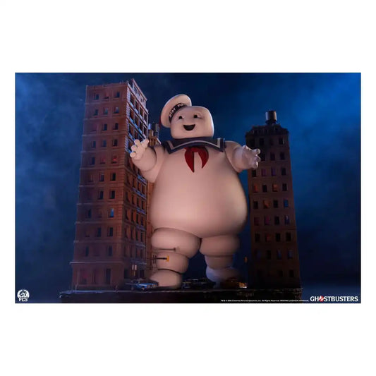 Ghostbusters - Die Geisterjäger Diorama Statue Stay Puft Marshmallow Man Deluxe Edition 74 cm - Smalltinytoystore