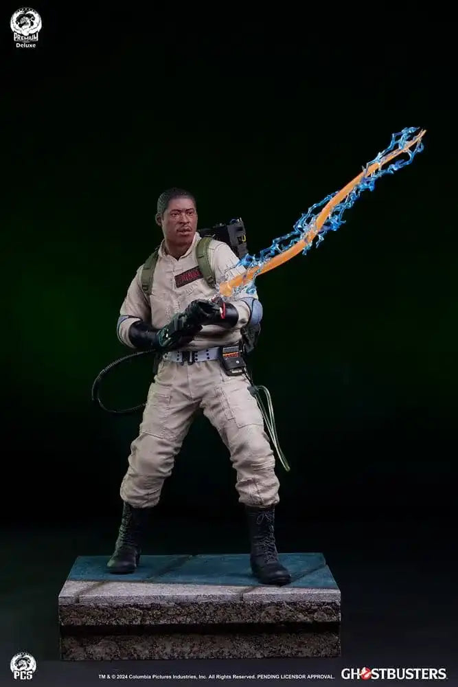 Ghostbusters Premier Series Statue 1/4 Winston Deluxe Version 48 cm - Smalltinytoystore