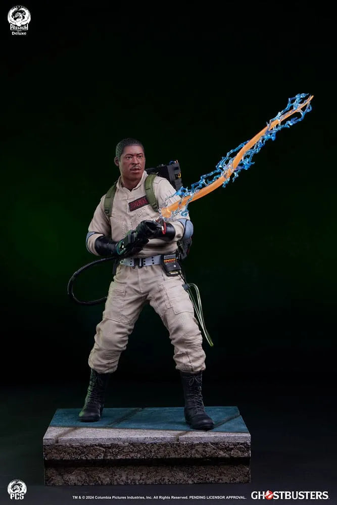 Ghostbusters Premier Series Statue 1/4 Winston Deluxe Version 48 cm - Smalltinytoystore