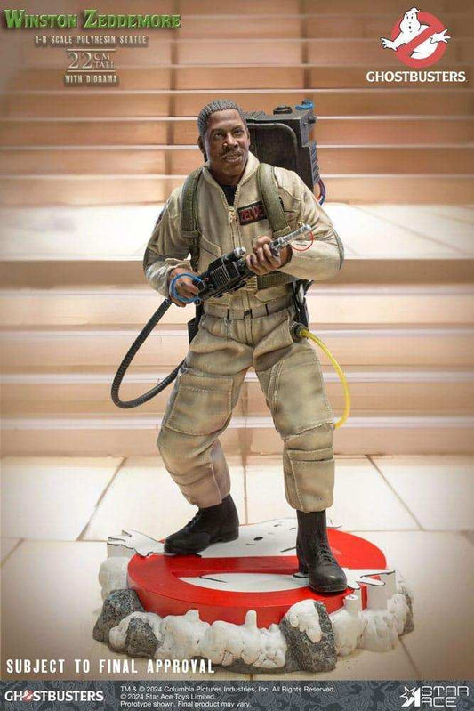 Ghostbusters Resin Statue 1/8 Winston Zeddemore 22 cm - Smalltinytoystore