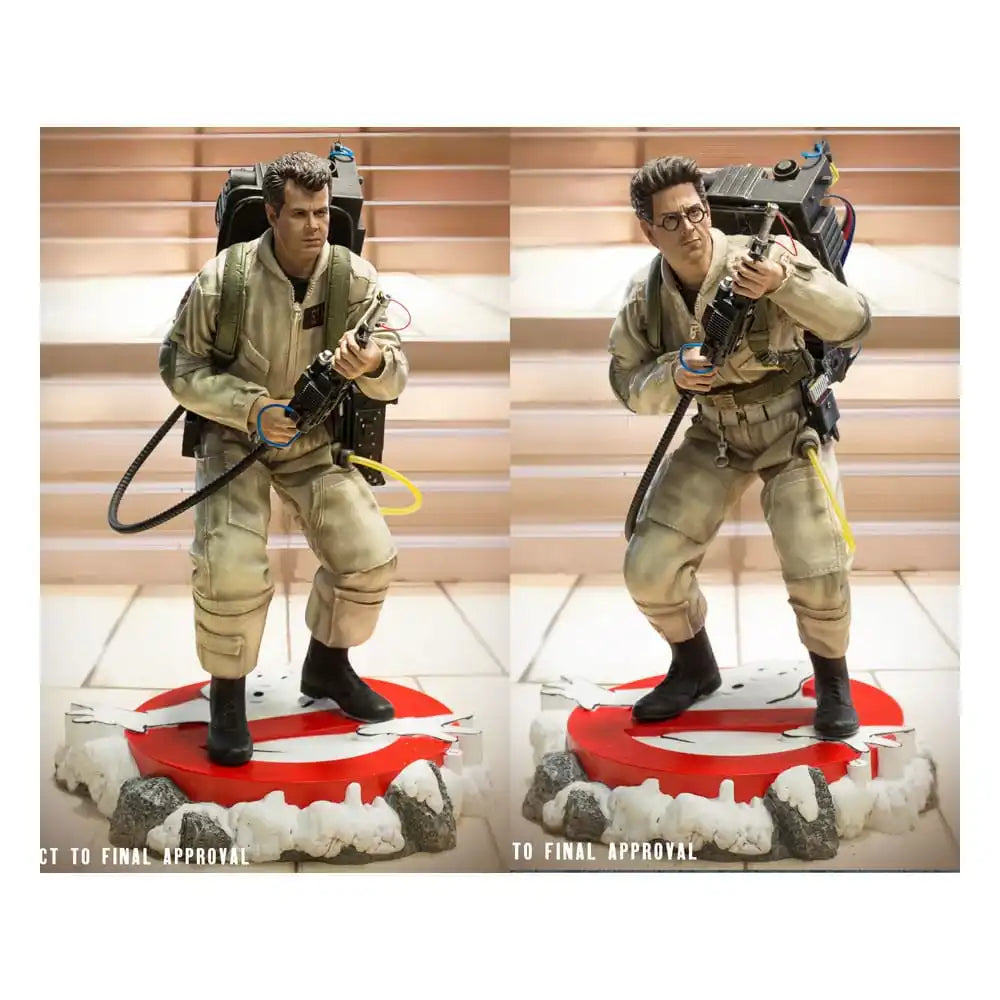 Ghostbusters Statue 1/8 Egon Spengler + Ray Stantz Twin Pack Set 22 cm - Smalltinytoystore