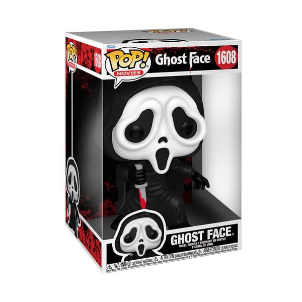 Ghostface Super Sized Jumbo POP! Vinyl Figur Ghostface 25 cm - Smalltinytoystore