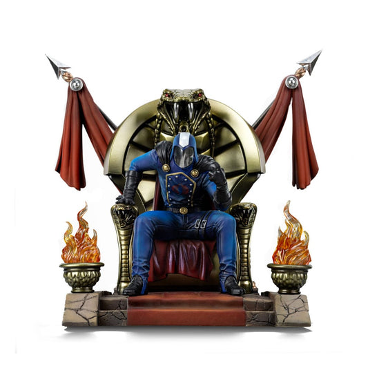 GI Joe Art Scale Statue 1/10 Cobra Commander 25 cm - Smalltinytoystore