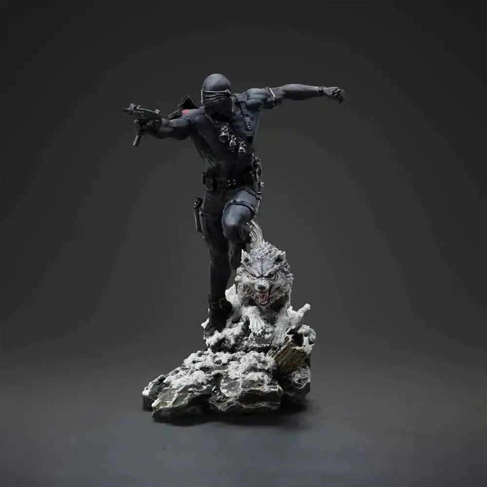 GI Joe Art Scale Statue 1/10 Snake Eyes 23 cm - Smalltinytoystore