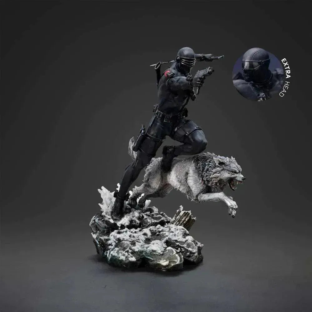 GI Joe Art Scale Statue 1/10 Snake Eyes 23 cm - Smalltinytoystore