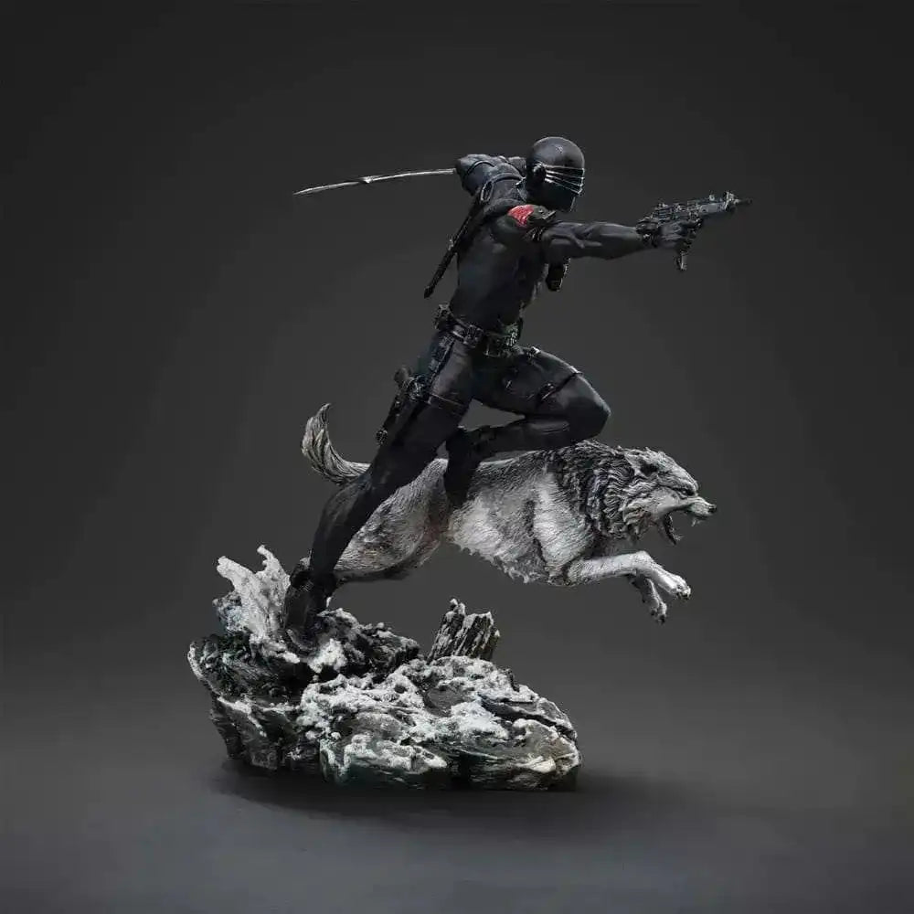 GI Joe Art Scale Statue 1/10 Snake Eyes 23 cm - Smalltinytoystore