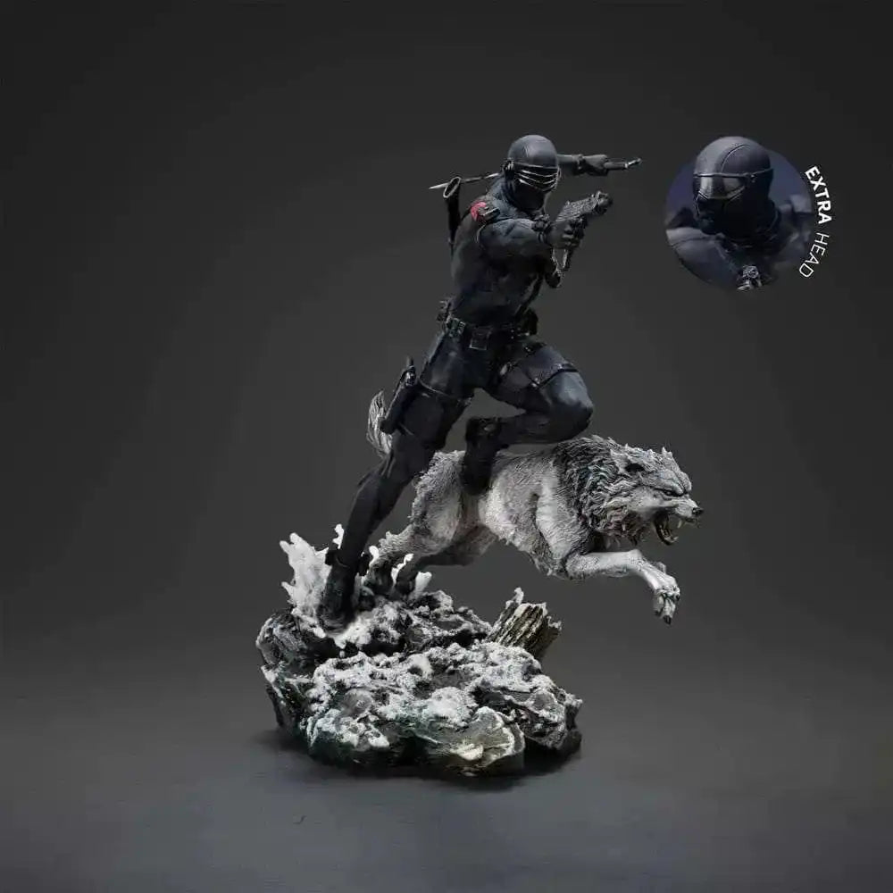 GI Joe Art Scale Statue 1/10 Snake Eyes 23 cm - Smalltinytoystore