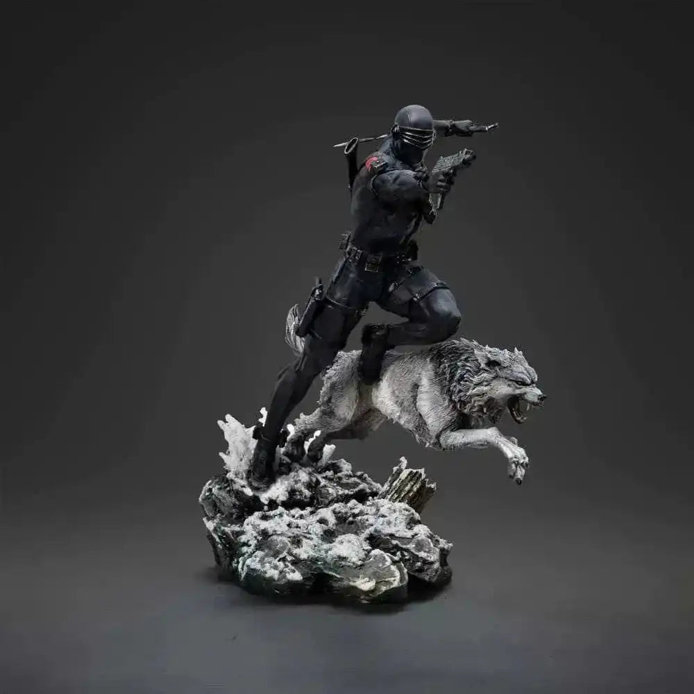 GI Joe Art Scale Statue 1/10 Snake Eyes 23 cm - Smalltinytoystore