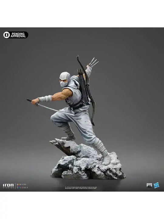 GI Joe Art Scale Statue 1/10 Storm Shadow 23 cm - Smalltinytoystore