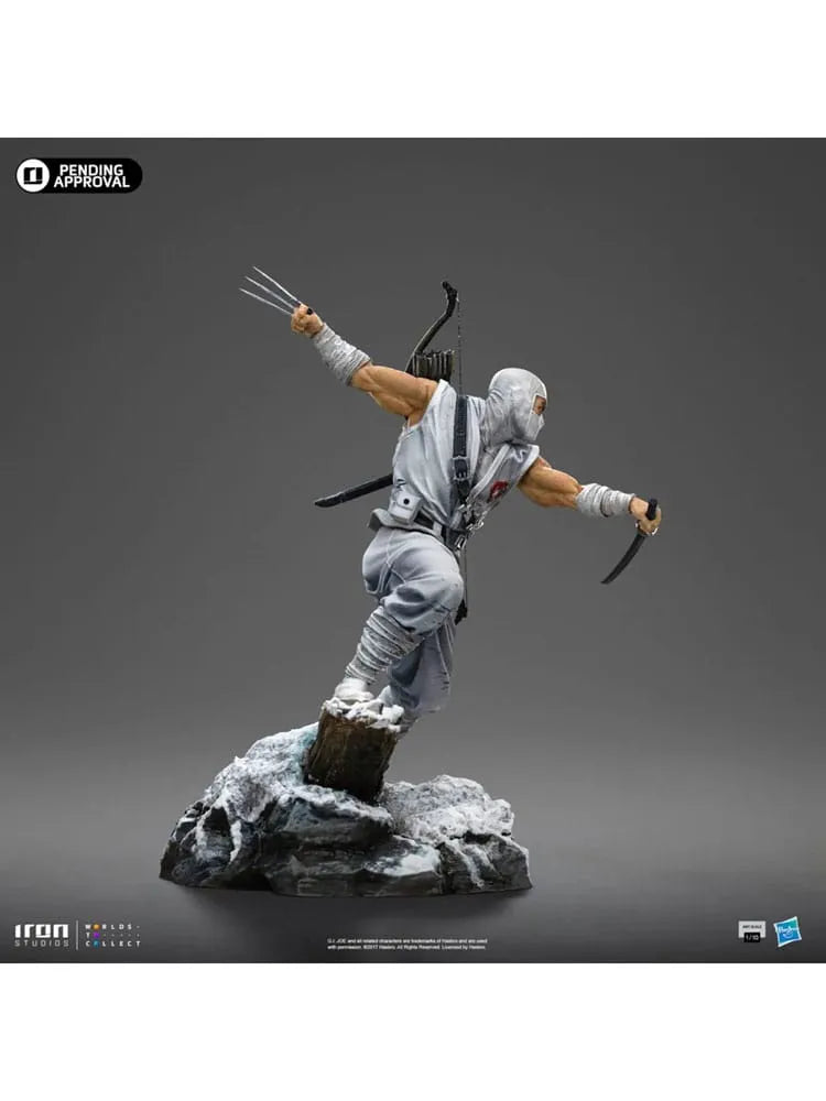 GI Joe Art Scale Statue 1/10 Storm Shadow 23 cm - Smalltinytoystore