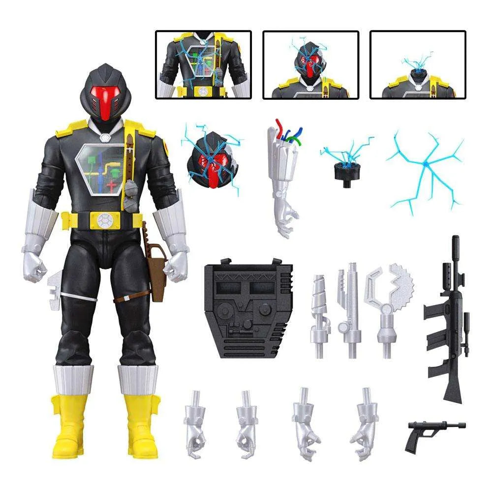 GI Joe Ultimates B.A.T. Actionfigur mit Zubehör, Cartoon-Version, 18 cm, Smalltinytoystore