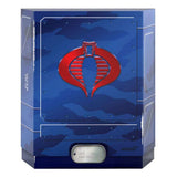 GI Joe Ultimates B.A.T. Figur in blauer Verpackung mit rotem Cobra-Logo bei Smalltinytoystore
