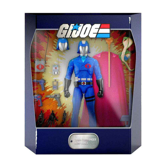 GI Joe Ultimates Cobra Commander 18 cm - Smalltinytoystore
