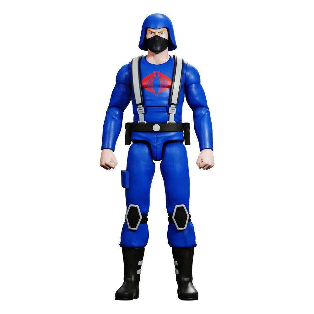 G.I. Joe Ultimates Cobra Trooper 18cm Actionfigur, blaue Rüstung, Smalltinytoystore