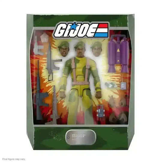 G.I. Joe Ultimates Stalker Actionfigur 18 cm mit Zubehör in Originalverpackung bei Smalltinytoystore