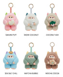 Giggle Monster Plüsch-Schlüsselanhänger 11 cm Marshmallow Dreams Blind Box Display (6) - Smalltinytoystore