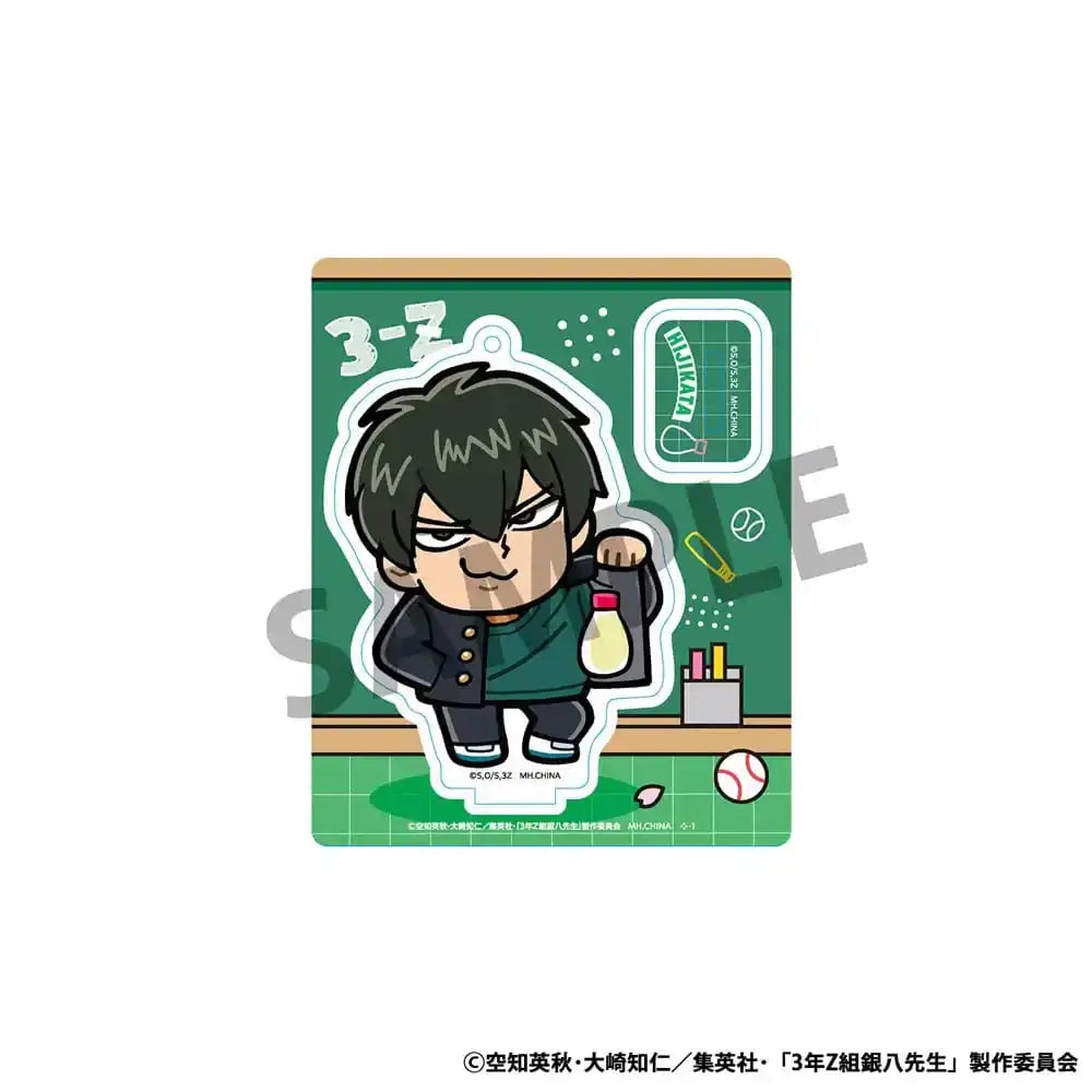 Gintama Acryl Figuren 3-Z Ginpachi Sensei x Okawabukubu the Youth 6 cm Display (8) - Smalltinytoystore