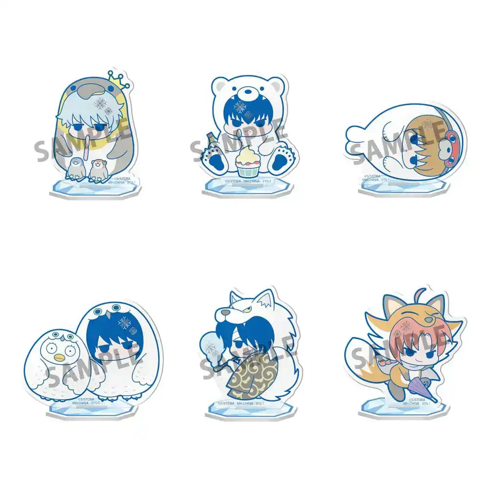 Gintama Acryl Figuren Prince Hata & Animals of Ice 6 cm Display (6) - Smalltinytoystore