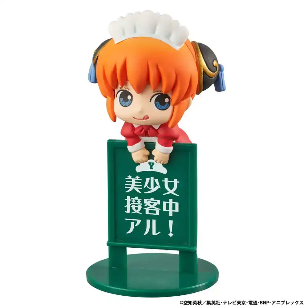 Gintama Ochatomo Series Sammelfiguren 5 cm Yorozuya Cafe Sortiment (8) - Smalltinytoystore