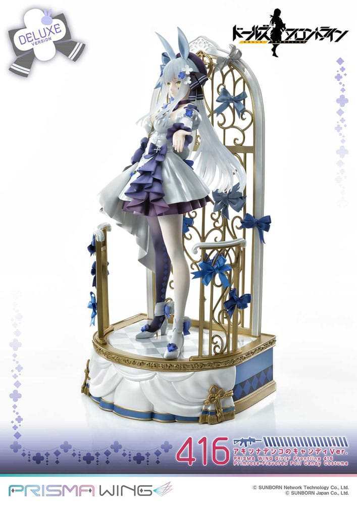 Girls' Frontline Prisma Wing PVC Statue 1/7 Primrose-Flavored Foil Candy Costume Deluxe Version 25 cm - Smalltinytoystore