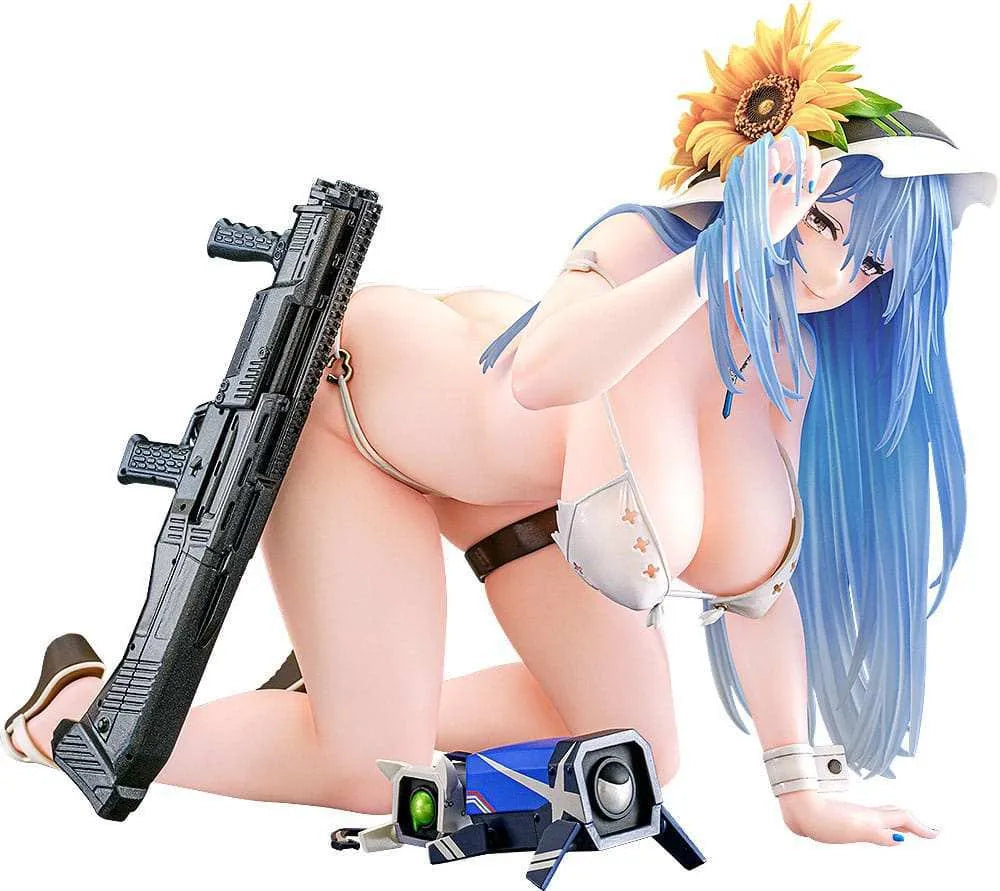 Girls' Frontline PVC Statue 1/6 DP-12: Morning Fable Heavy Damage Ver. 13 cm - Smalltinytoystore