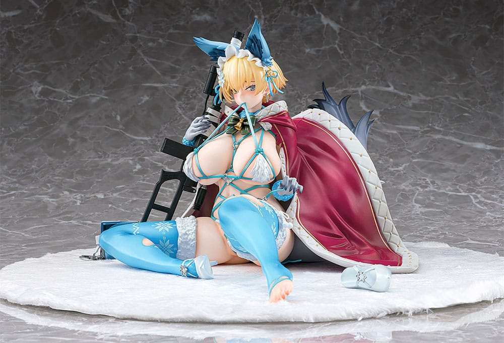 Girls' Frontline PVC Statue 1/6 VSK-94 Christmas Eve Detective Heavy Damage Ver. 16 cm - Smalltinytoystore