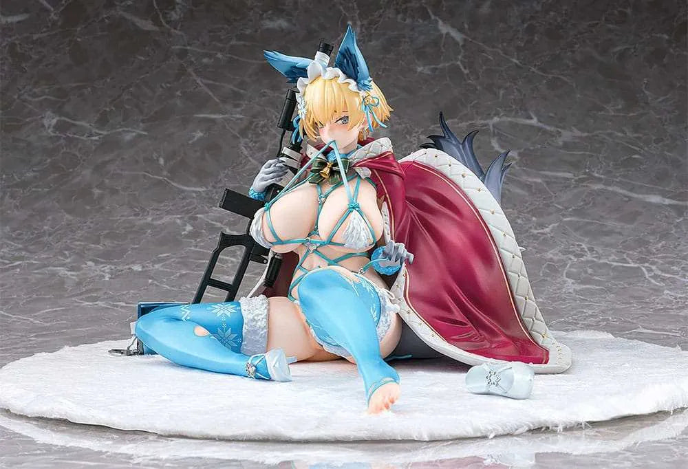 Girls' Frontline PVC Statue 1/6 VSK-94 Christmas Eve Detective Heavy Damage Ver. 16 cm - Smalltinytoystore
